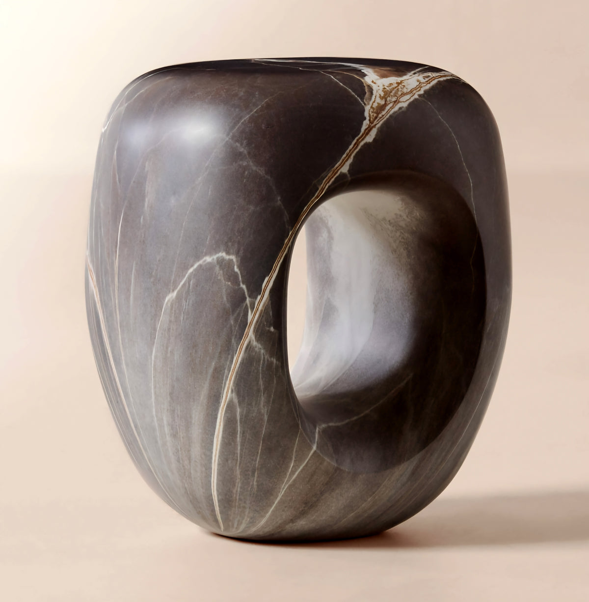 THE ONE × Koa — Marbled Resin Side Table
