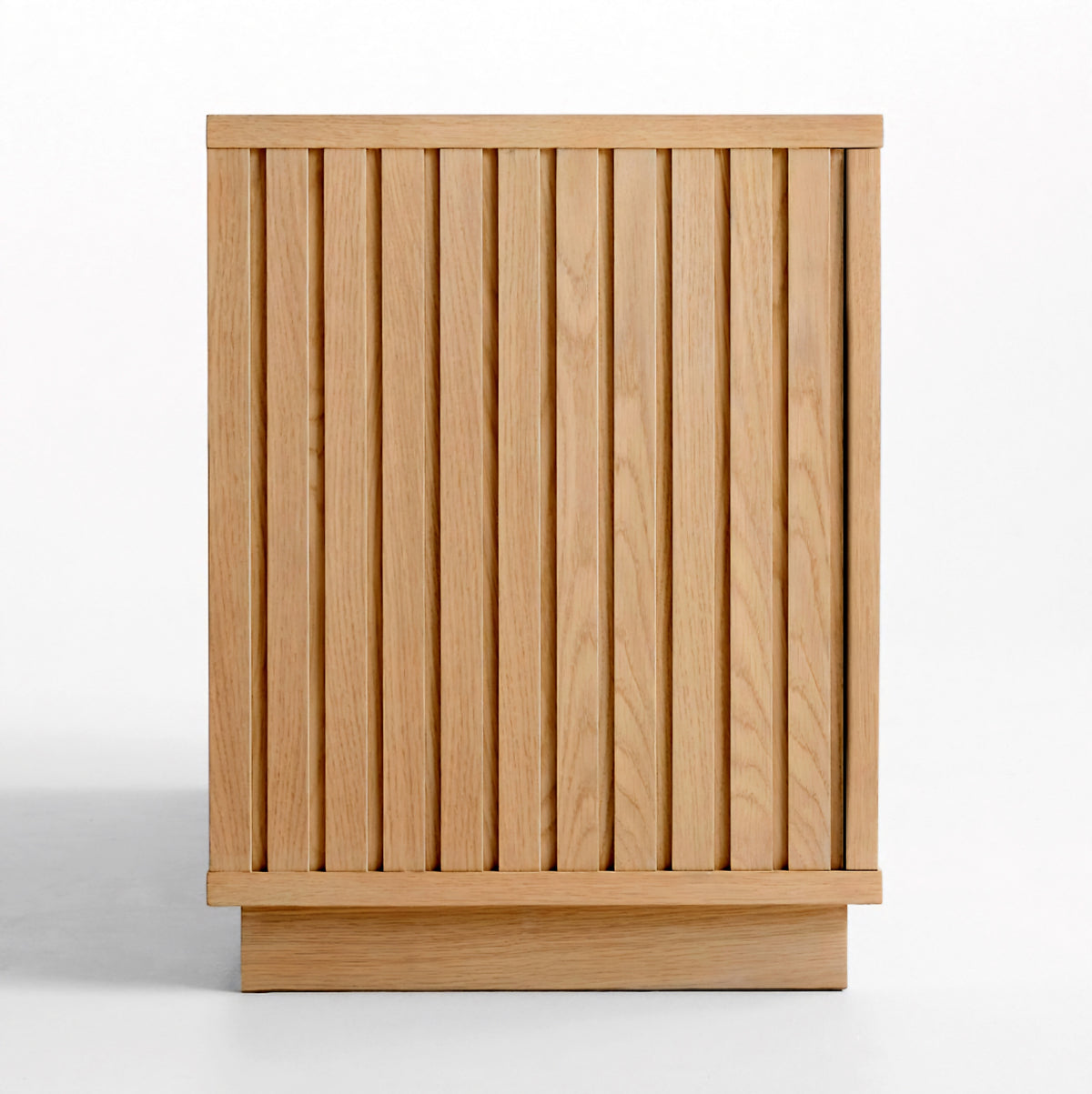 THE ONE × Batten-White Oak Storage Media Console (72")