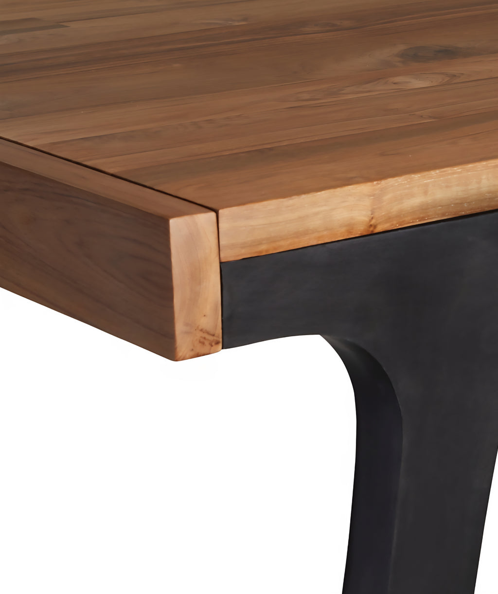 THE ONE × Lakin — White Oak Wood Extendable Dining Table
