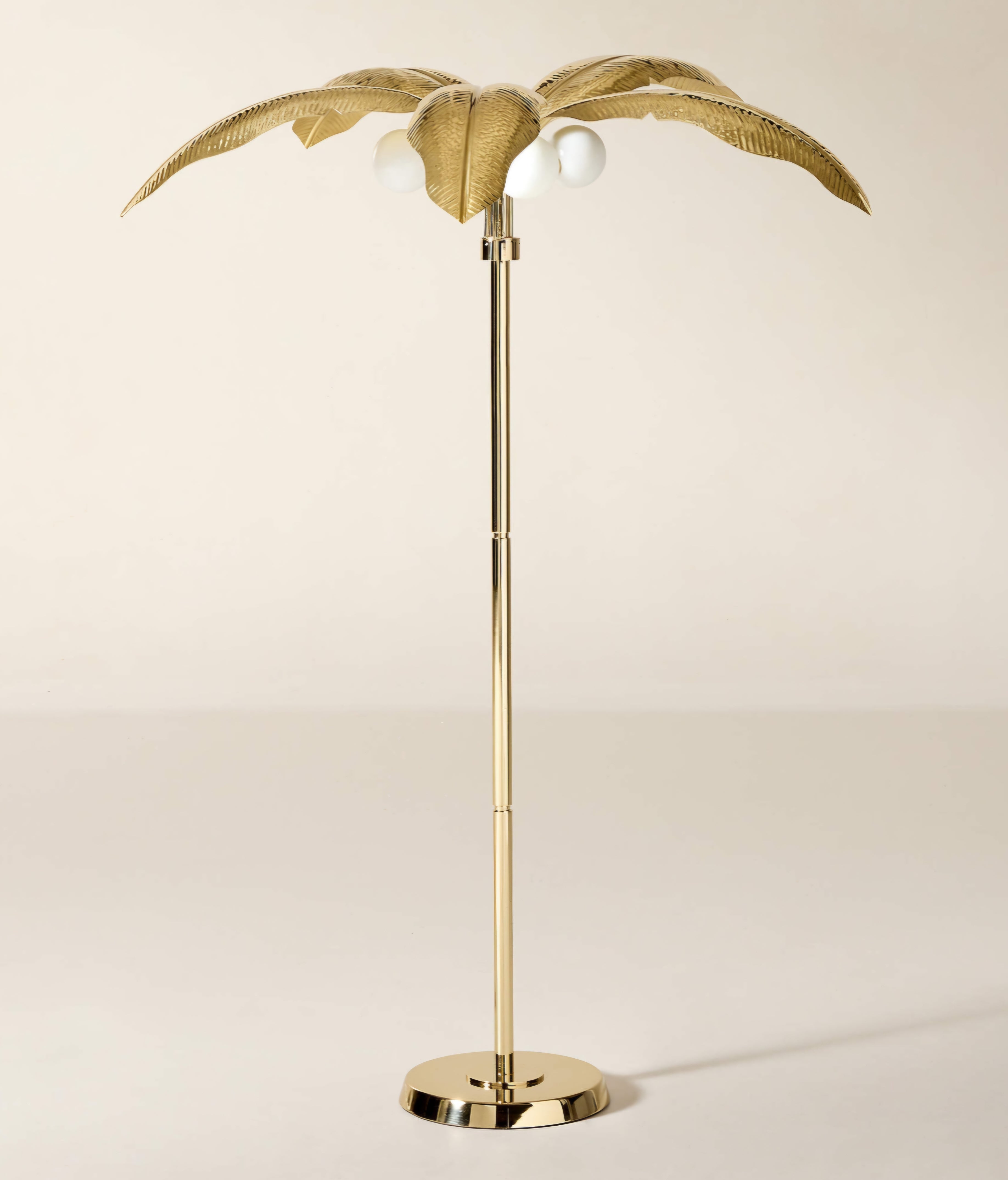 THE ONE × Palm — Brass Finish Floor Lamp