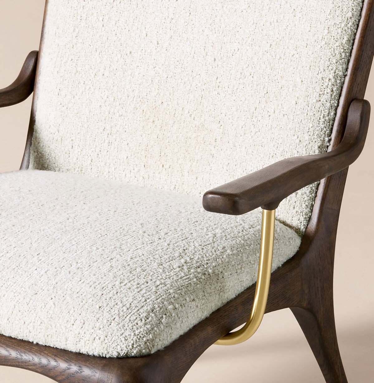 THE ONE × Colby — Faux Mohair Accent Chair