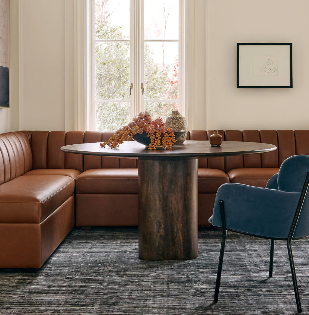 THE ONE × Viggo — Dark Mango Wood Dining Table