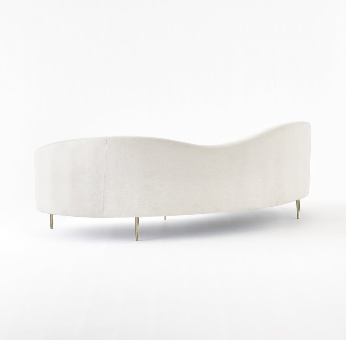 THE ONE × Curvo — White Performance Fabric Sofa by Goop