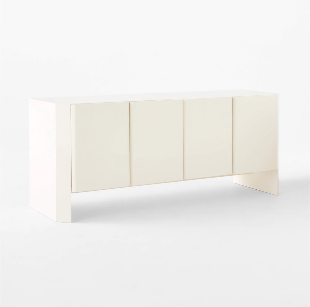 THE ONE × Kirnan — Dark Green High-Gloss Lacquered Credenza