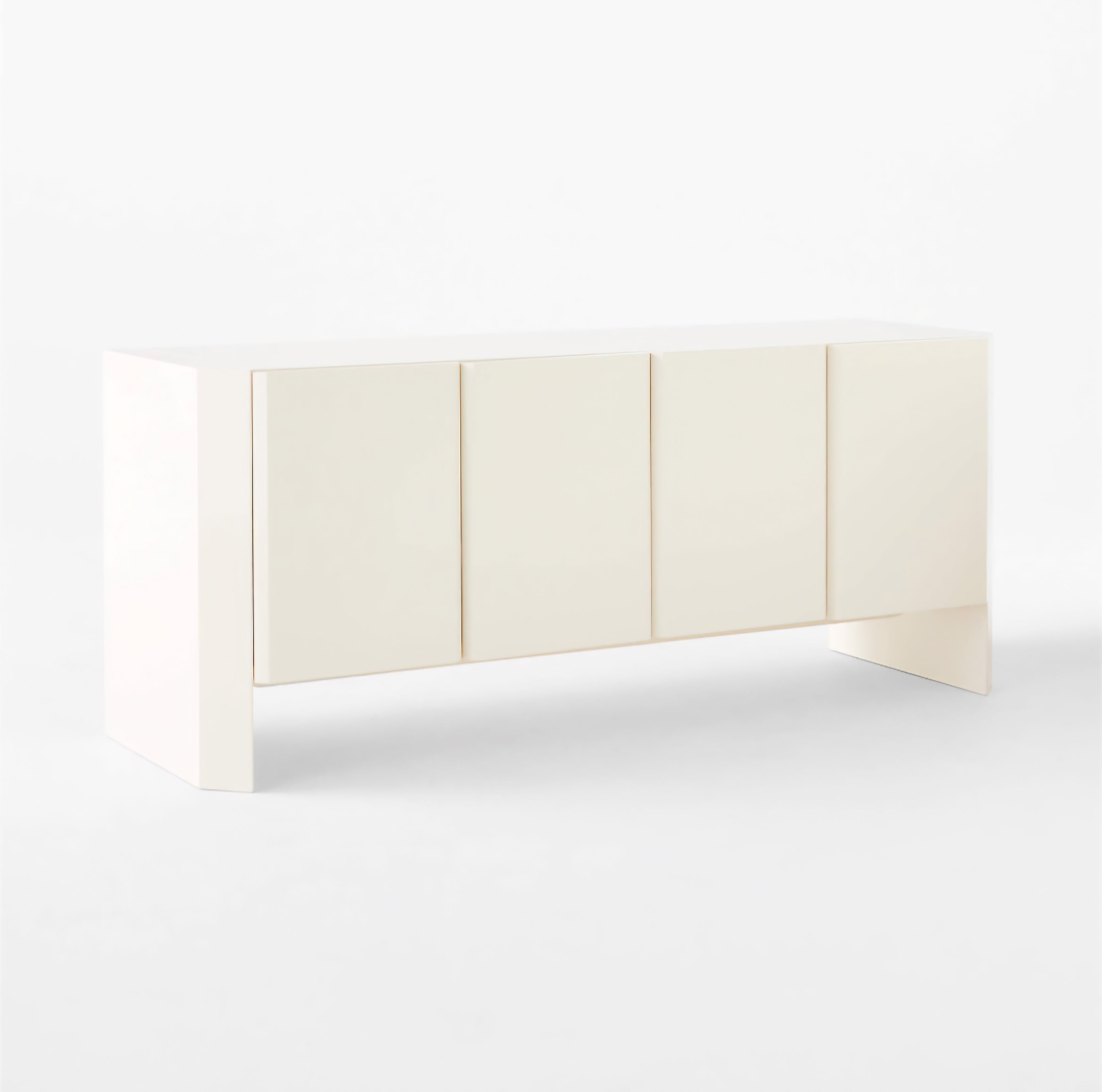 THE ONE × Kirnan — Dark Green High-Gloss Lacquered Credenza