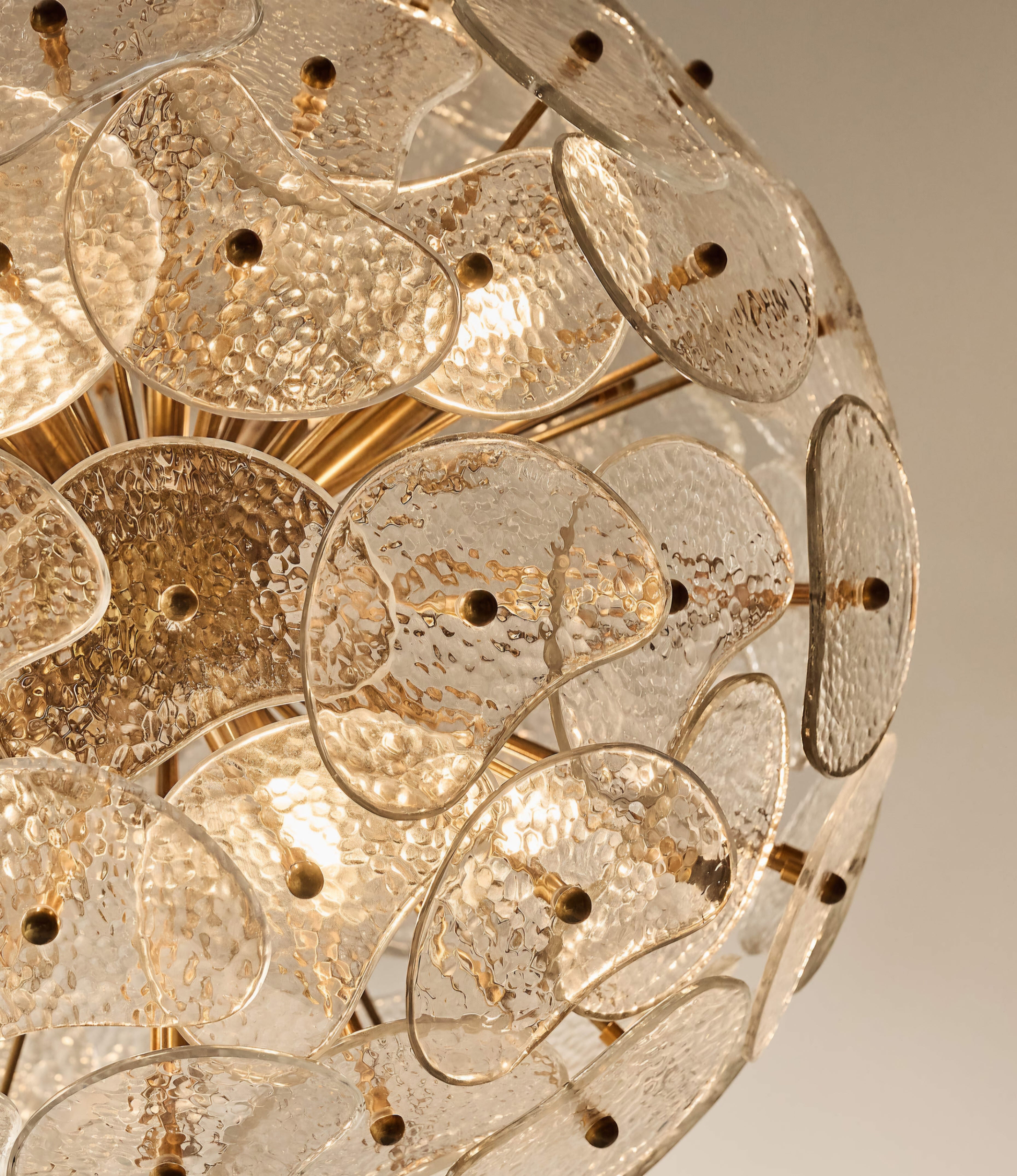 THE ONE × Eline — Textured Glass Pendant Light