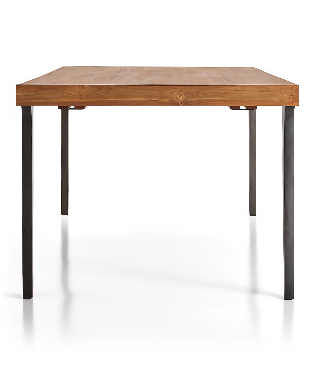 THE ONE × Lakin — White Oak Wood Extendable Dining Table