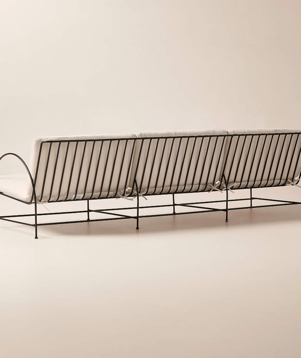 THE ONE × VUUE — Art Deco Outdoor Sofa