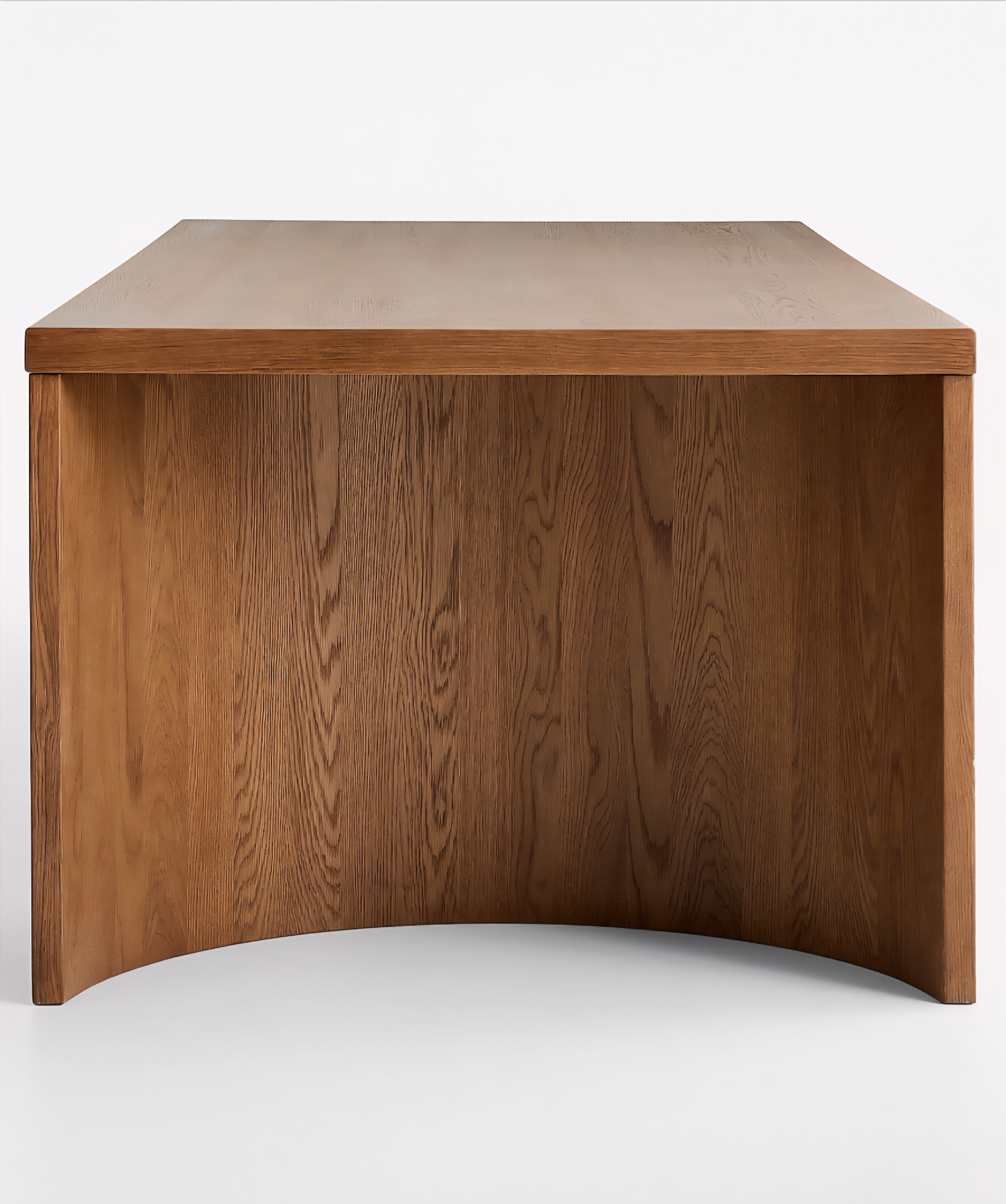 THE ONE × Virage — 96" Curved Oak Dining Table