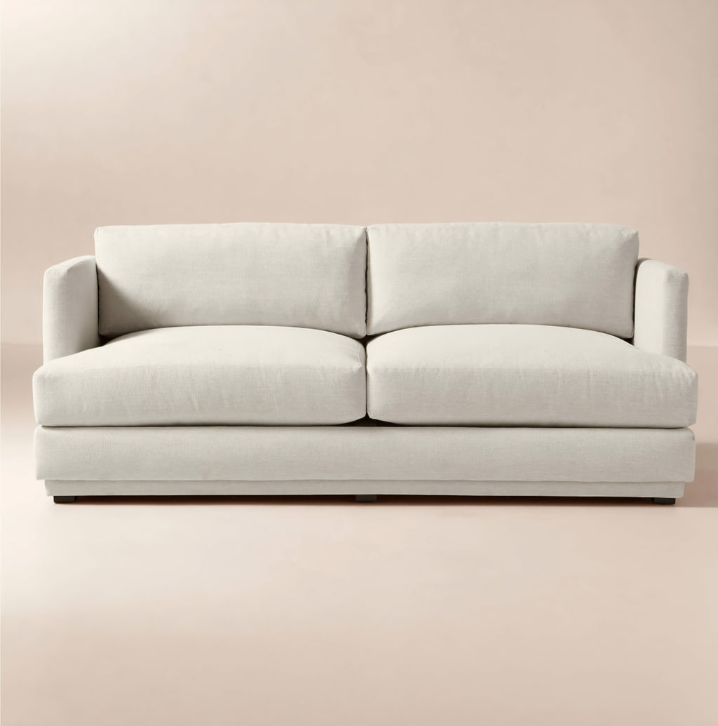 THE ONE × Seneca — Off-White Performance Fabric Sleeper Sofa