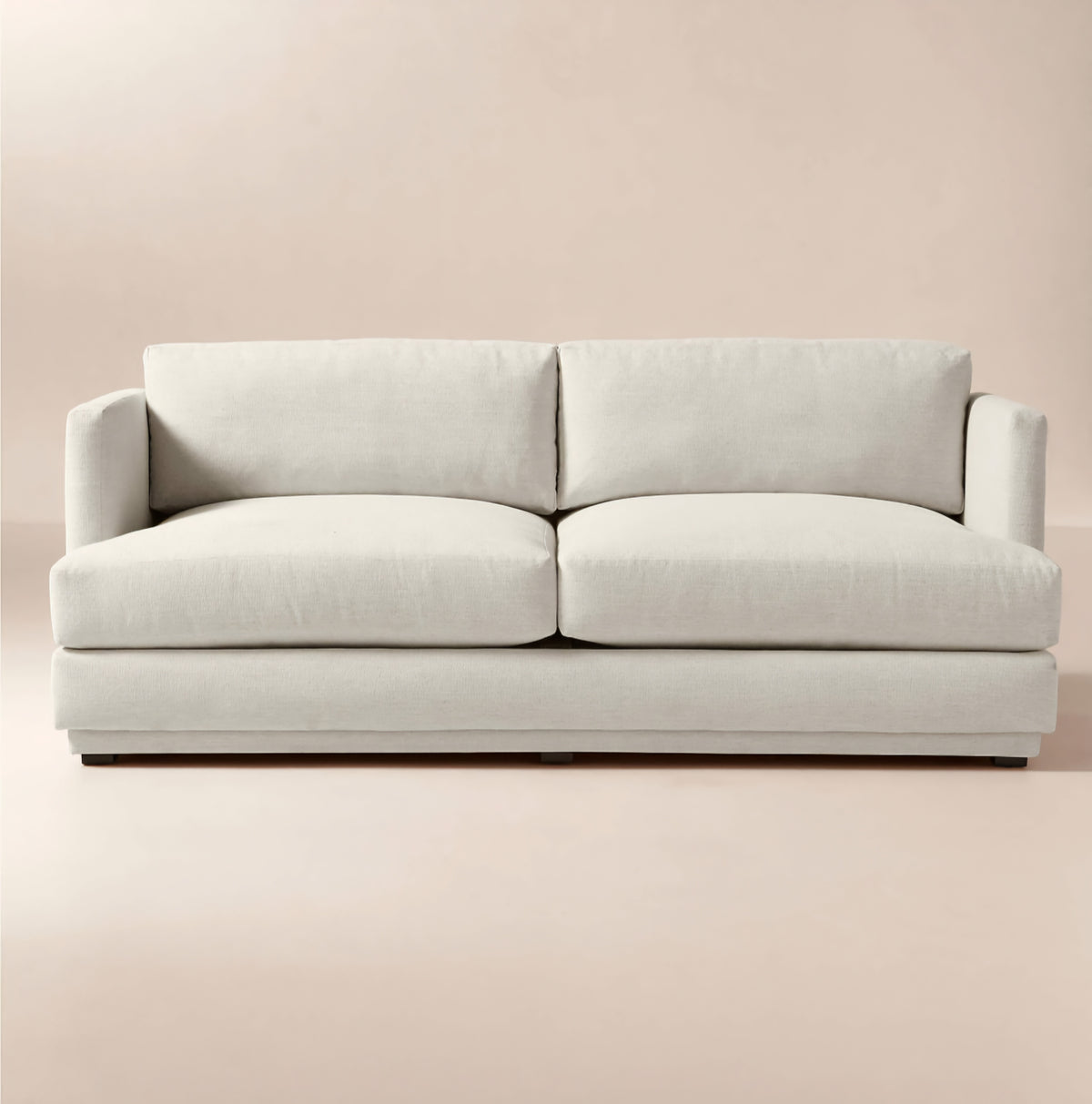THE ONE × Seneca — Off-White Performance Fabric Sleeper Sofa