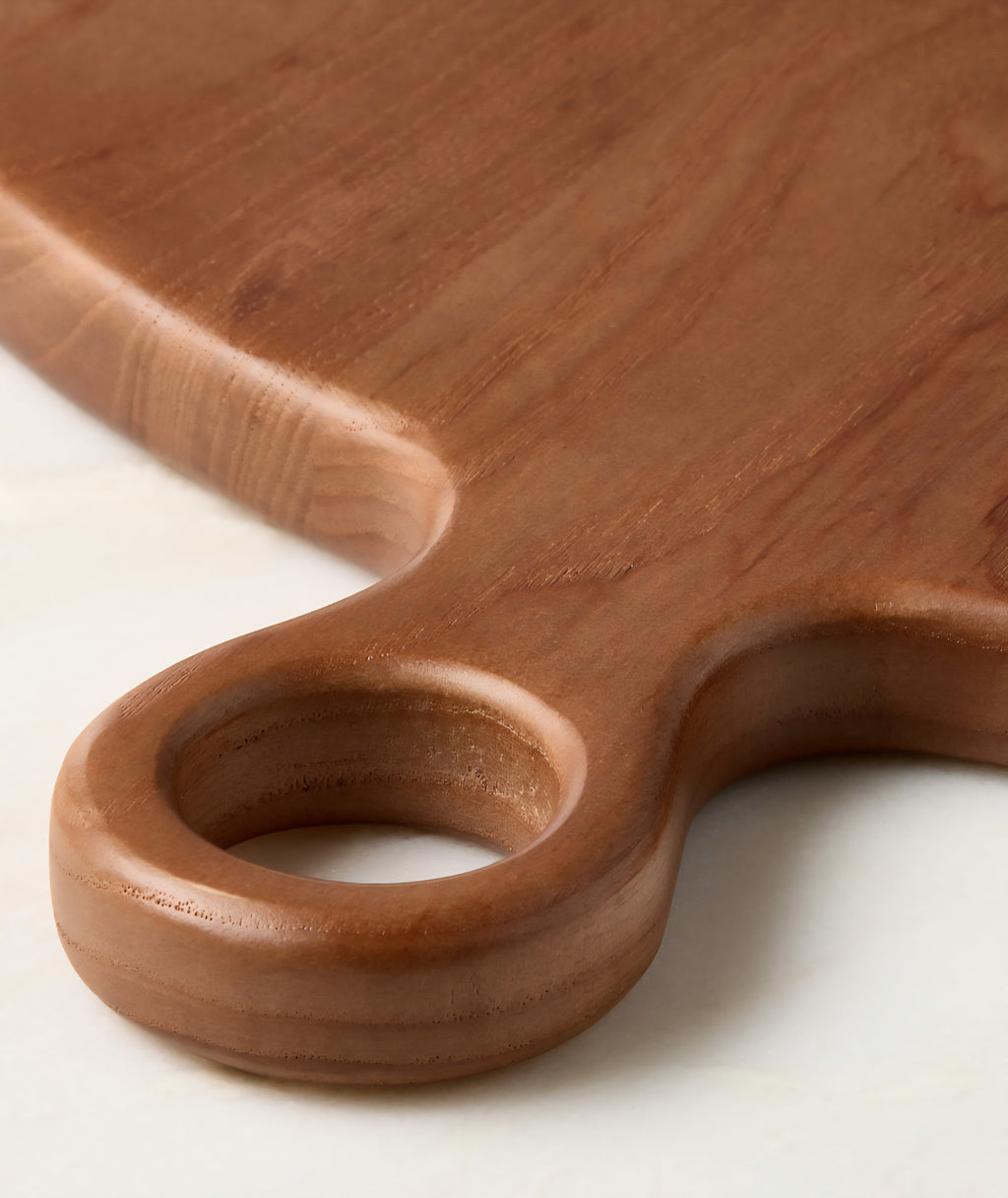 THE ONE × Arlo — Round Ash Wood Serving Board