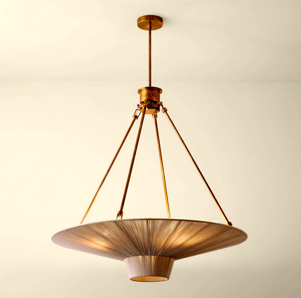 THE ONE × Baird — Jute Pendant Light