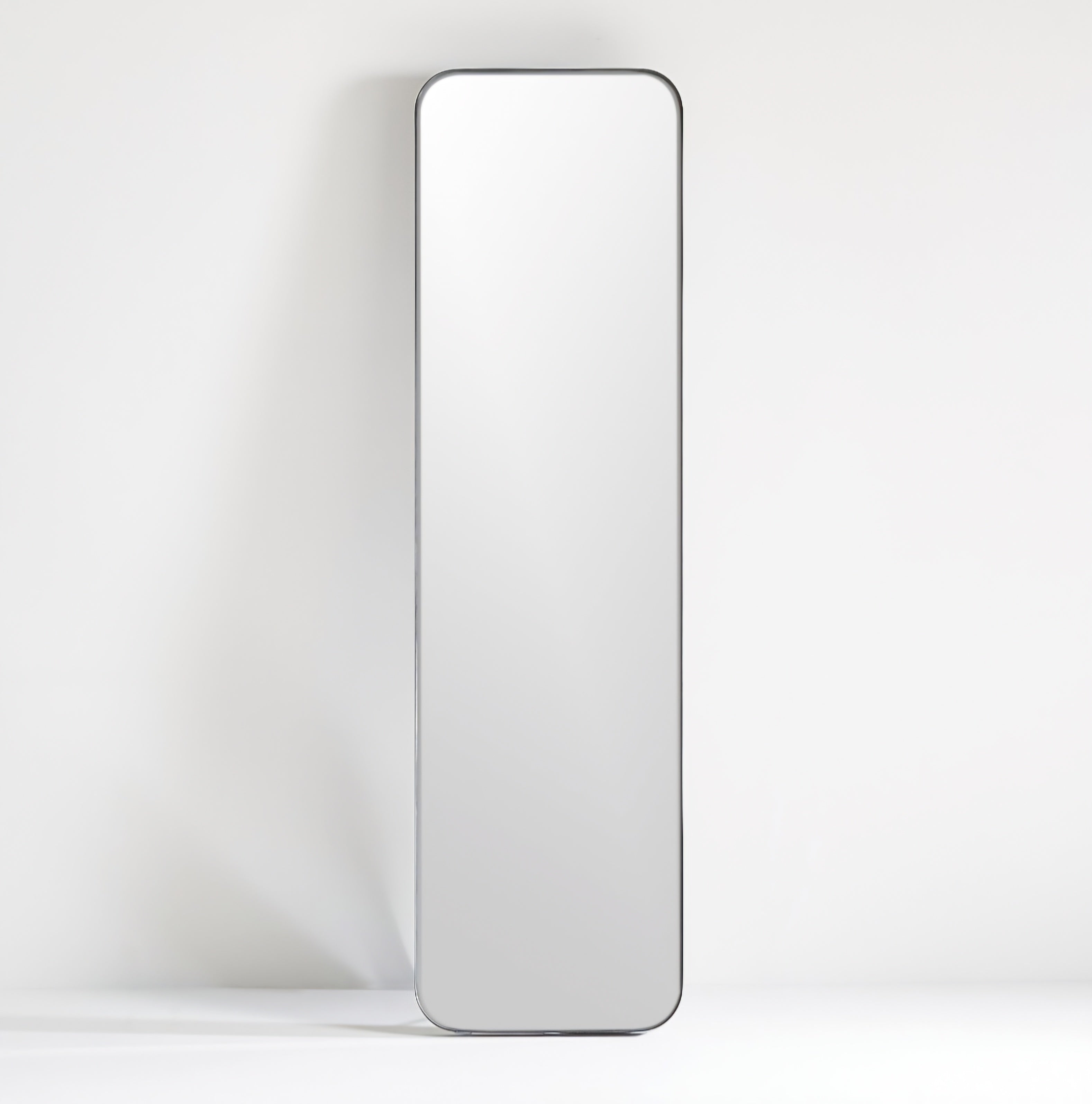 THE ONE × Edge — Medium Walnut Rectangle Standing Mirror