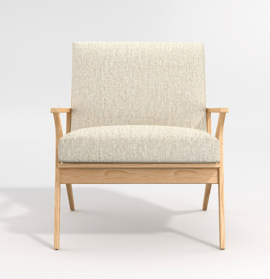 THE ONE × Cavett — Wood Accent Chair