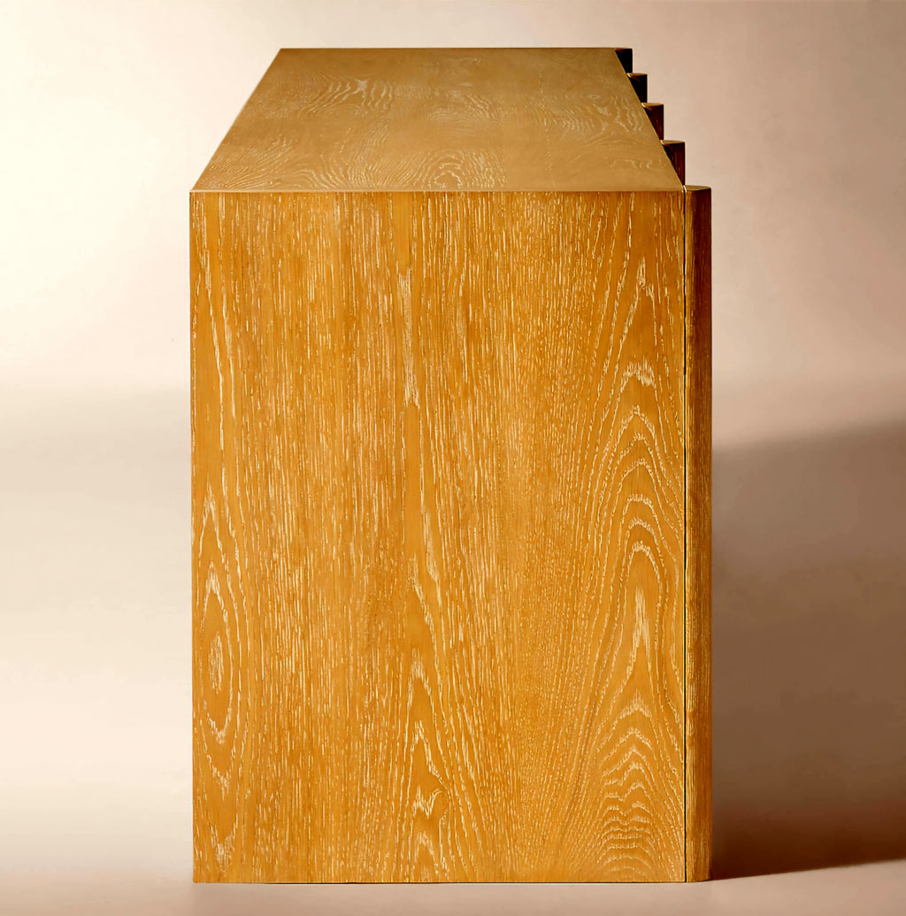 THE ONE × Macron — Oak Media Console