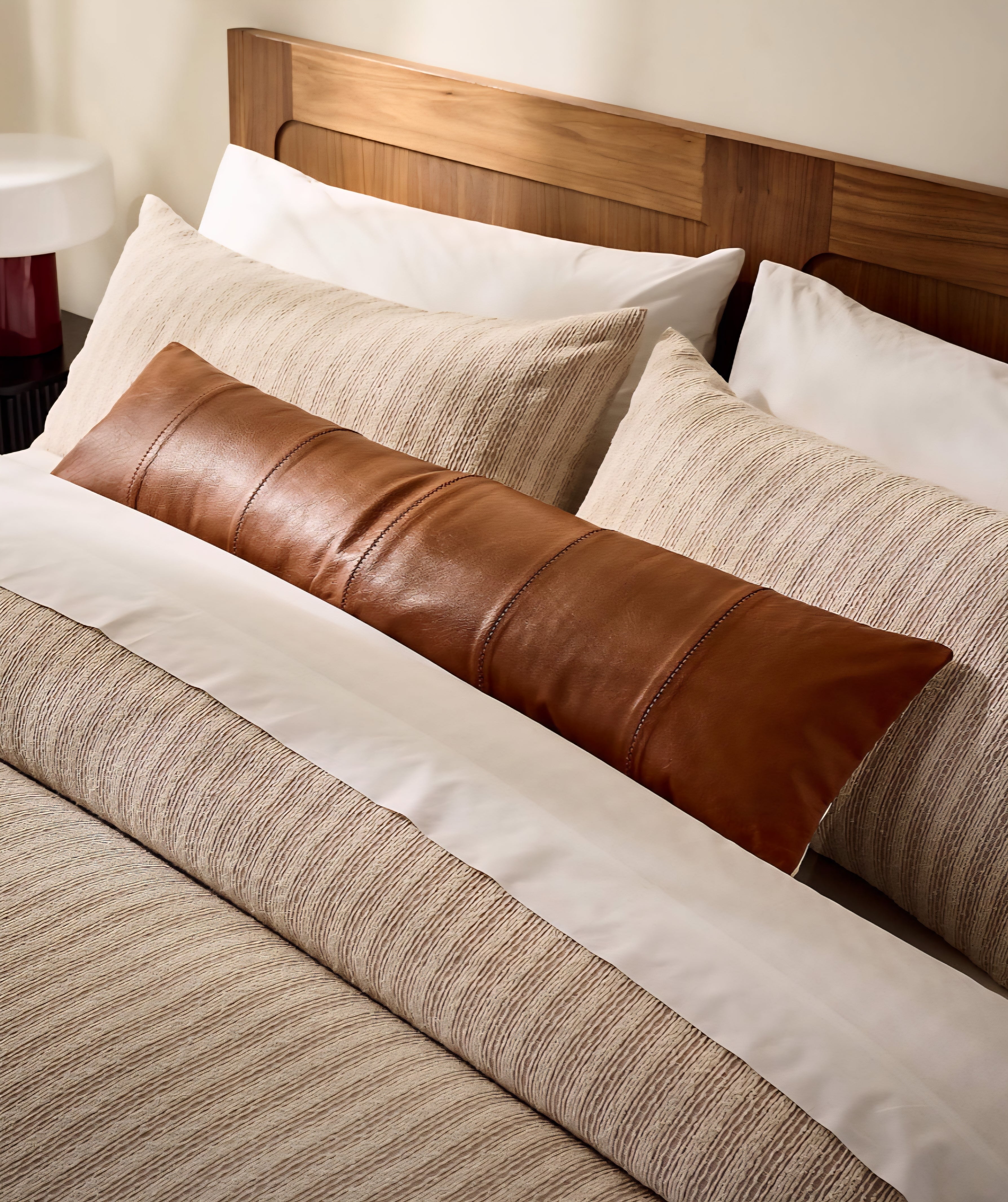 THE ONE × Montero — Walnut Wood King Storage Bed