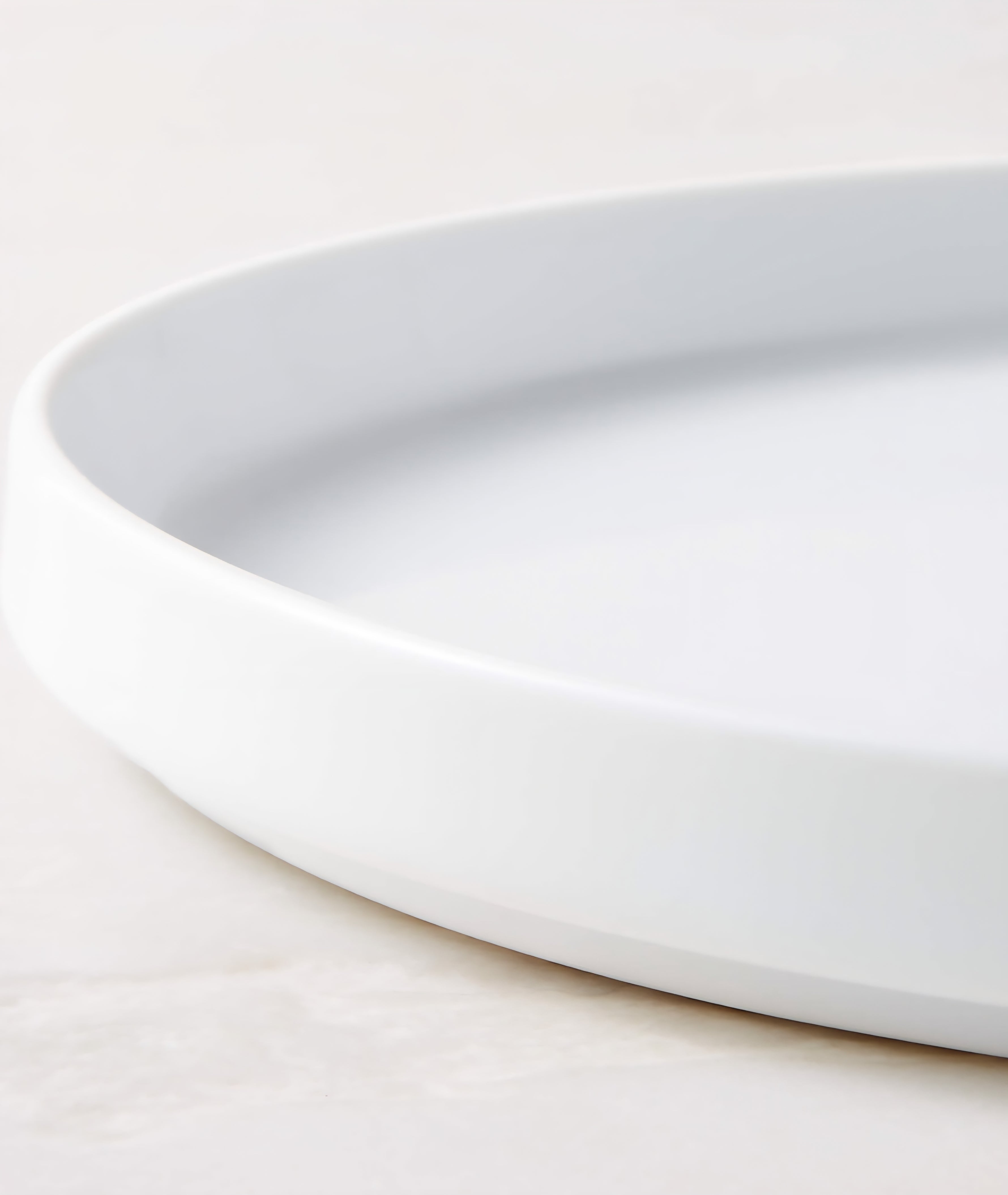 THE ONE × Frank — White Dinner Plates