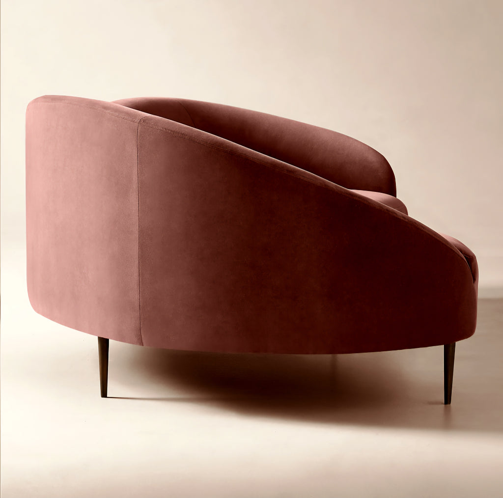 THE ONE × Curvo — White Performance Fabric Sofa by Goop