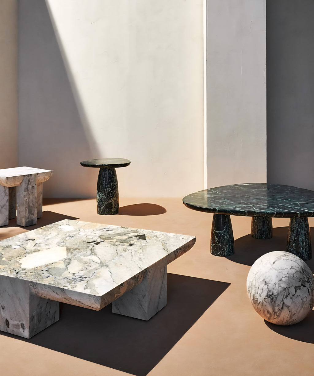 THE ONE × Marlo — Marble Coffee Table