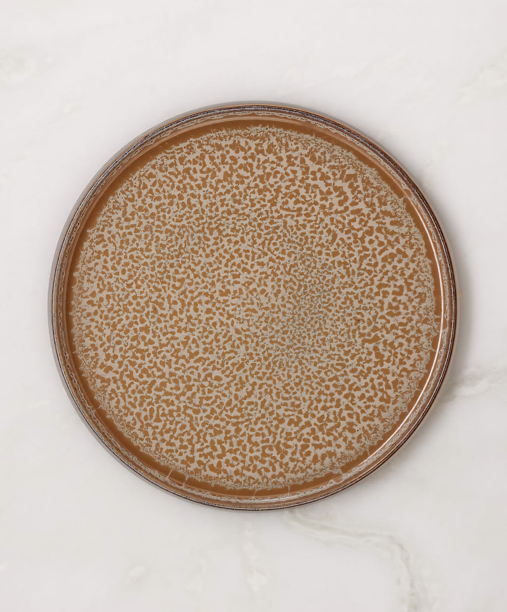 THE ONE × Prado — 4-Piece Reactive Glaze Dinnerware Set