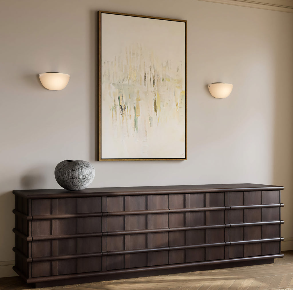 THE ONE × Alpena — Dark Acacia Wood Credenza