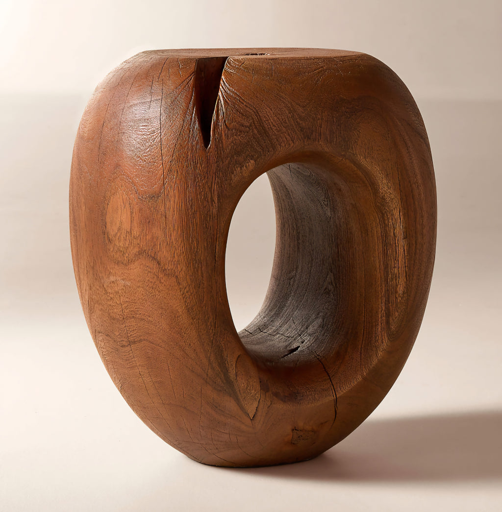 THE ONE × Koa — Marbled Resin Side Table