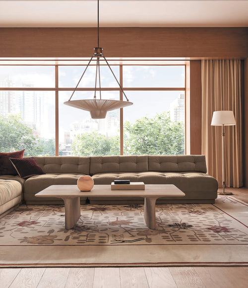 THE ONE × Baird — Jute Pendant Light