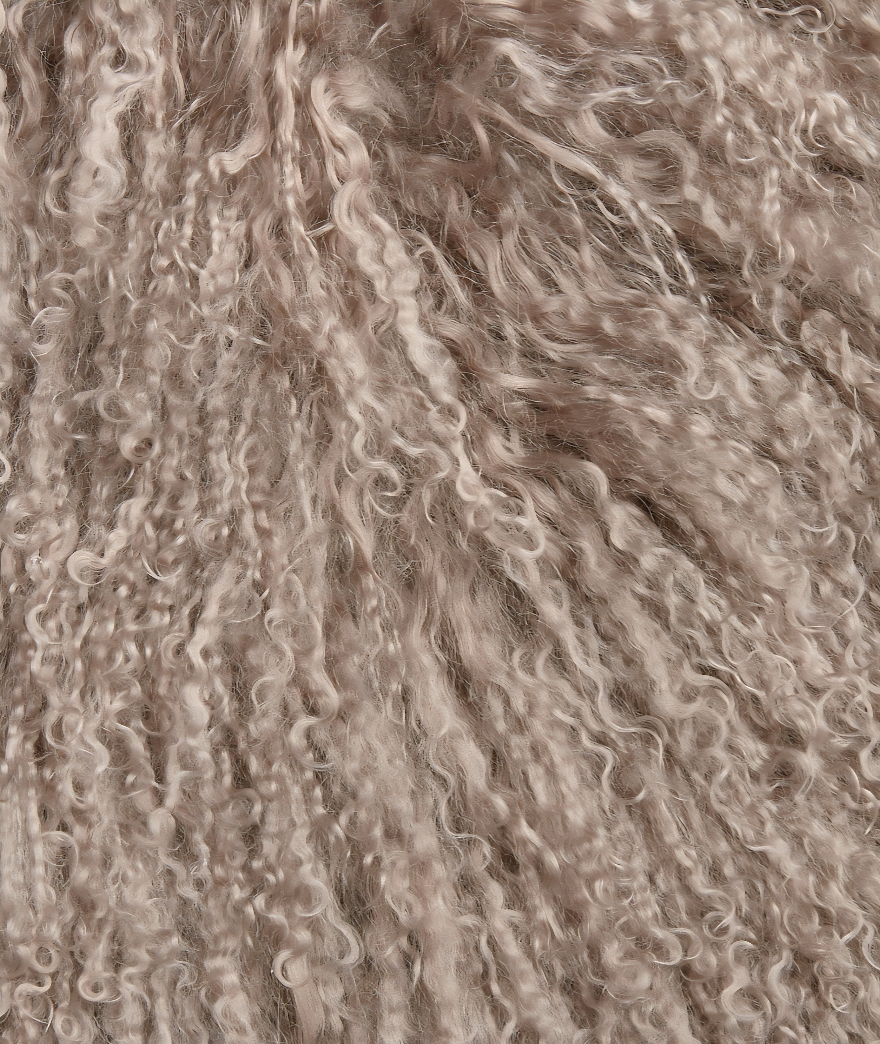 THE ONE × Mongolian Sheepskin Ottoman