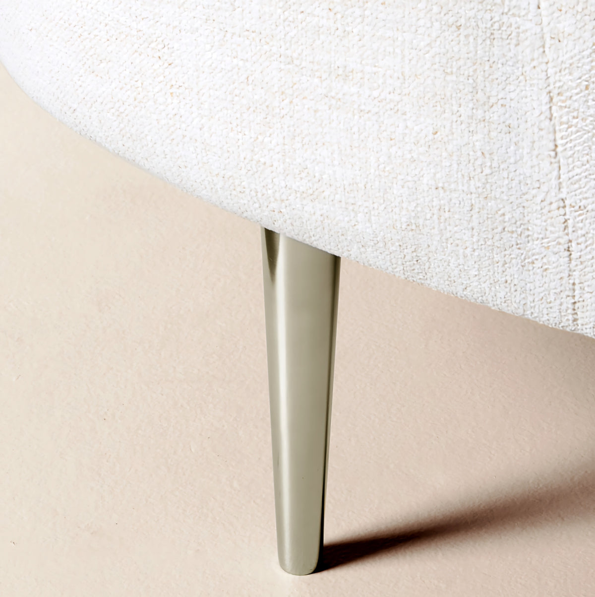 THE ONE × Curvo — White Performance Fabric Sofa by Goop