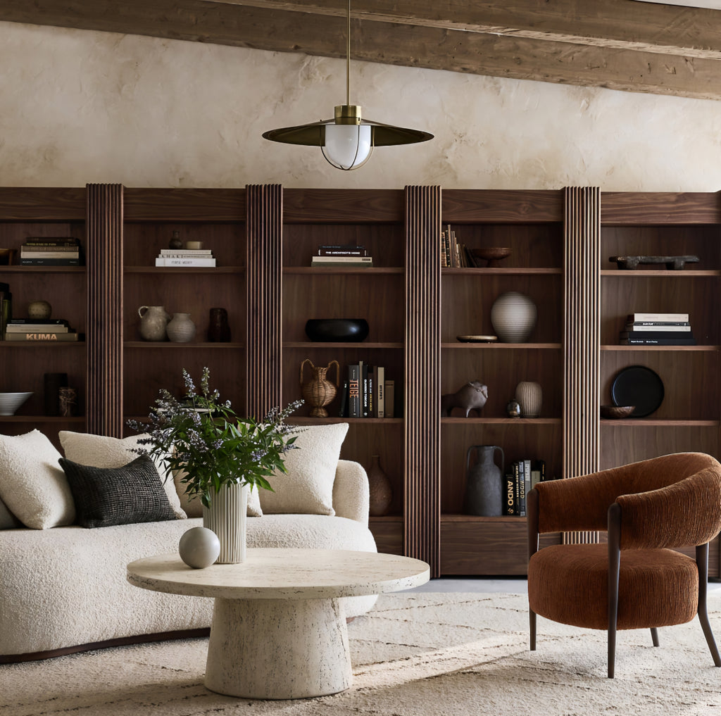 THE ONE × Santi — Wood Accent Chair