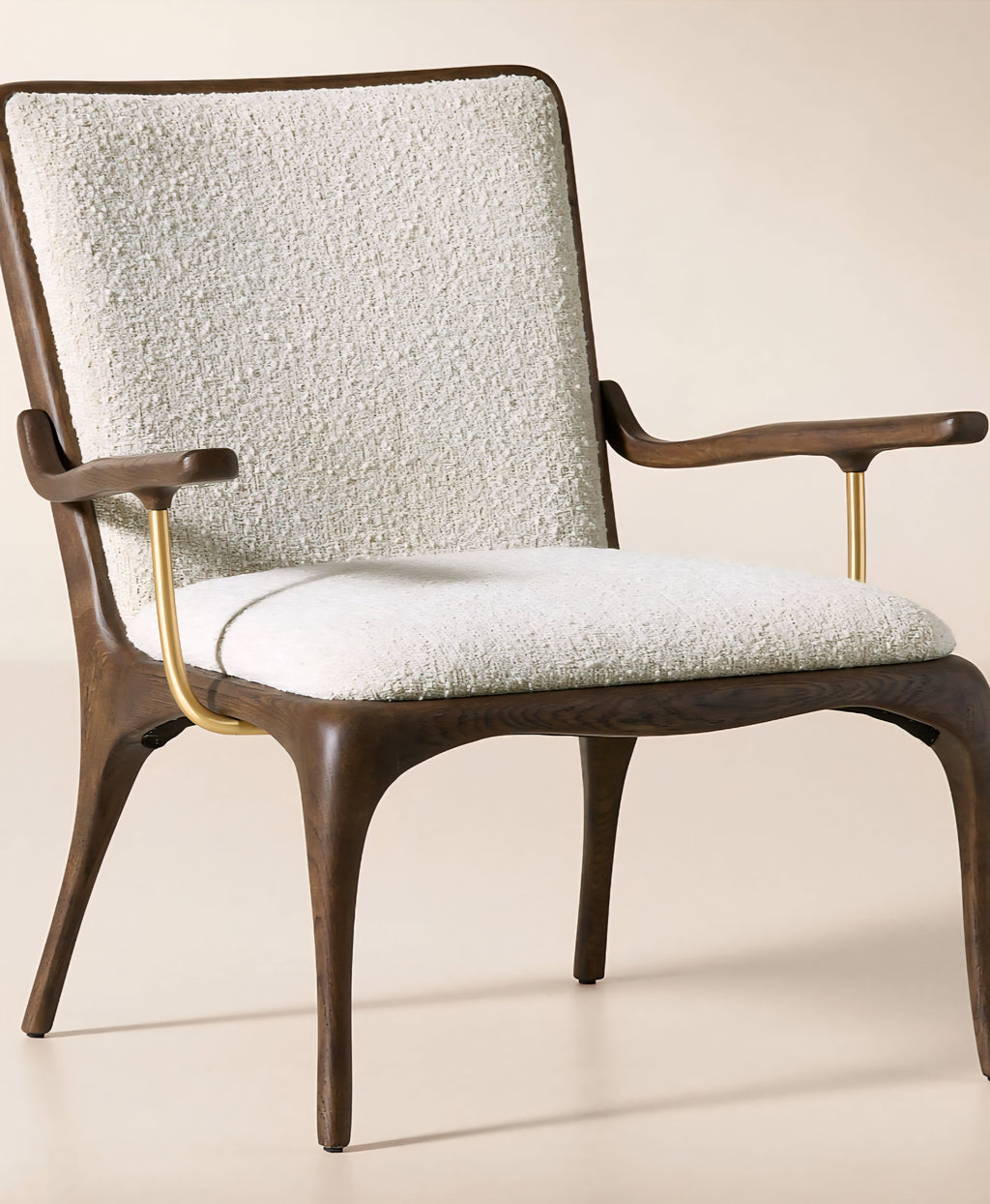 THE ONE × Colby — Faux Mohair Accent Chair