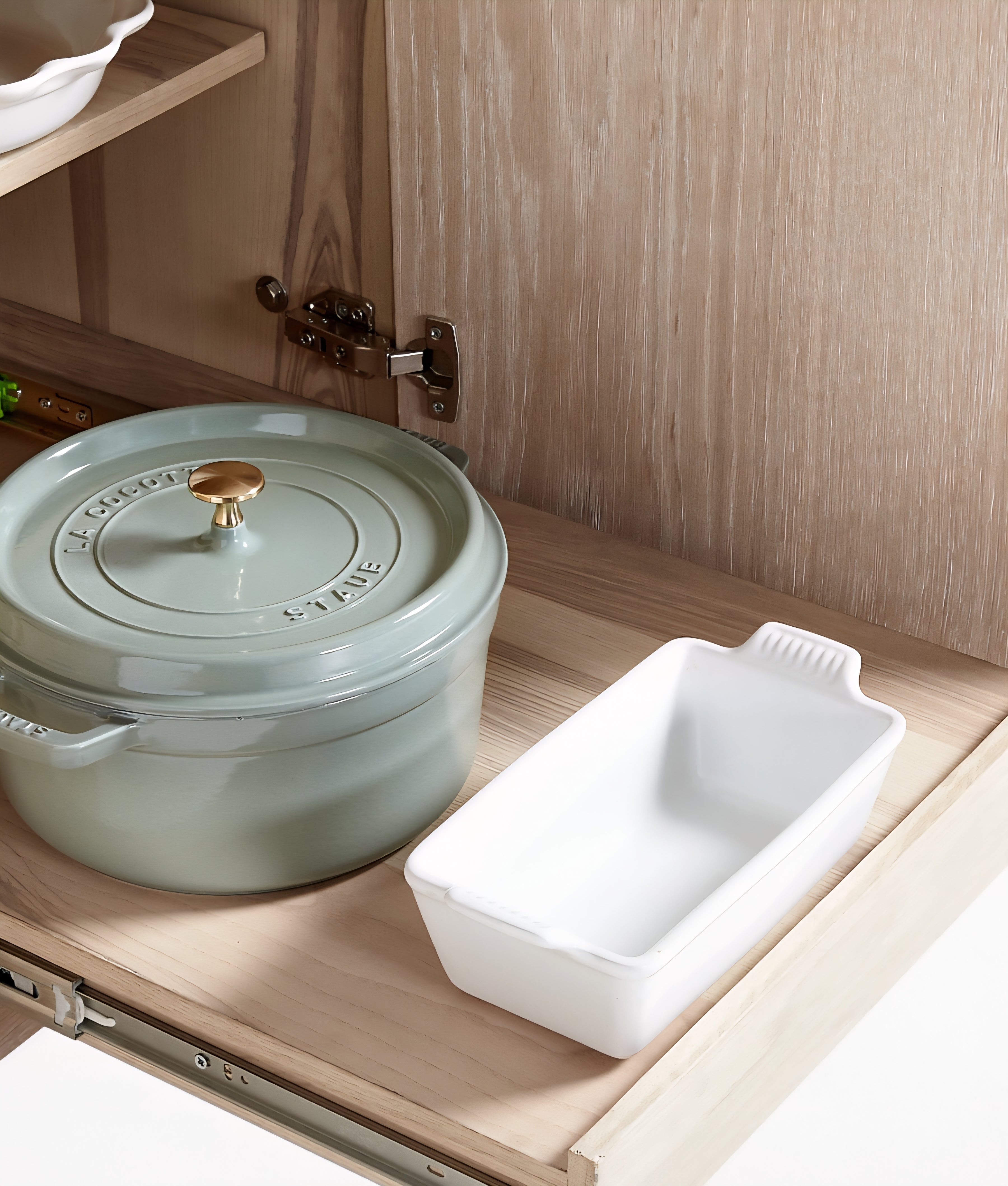 THE ONE × Terra — Marble Top Kitchen Island with Storage (78")
