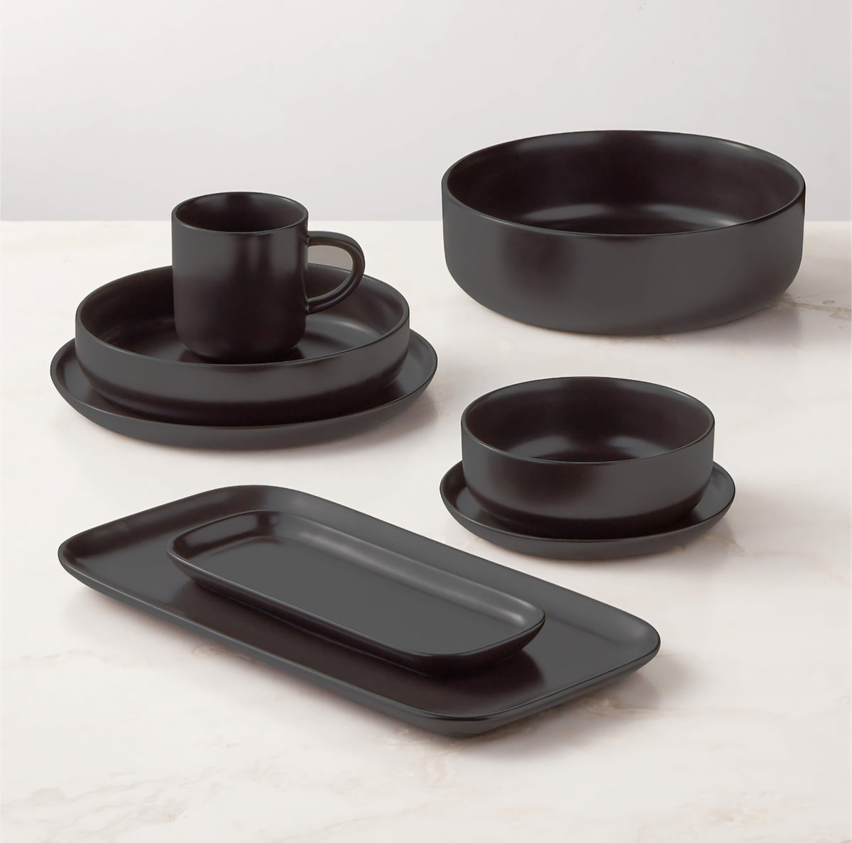 THE ONE × Mori — Matte Serving Bowl