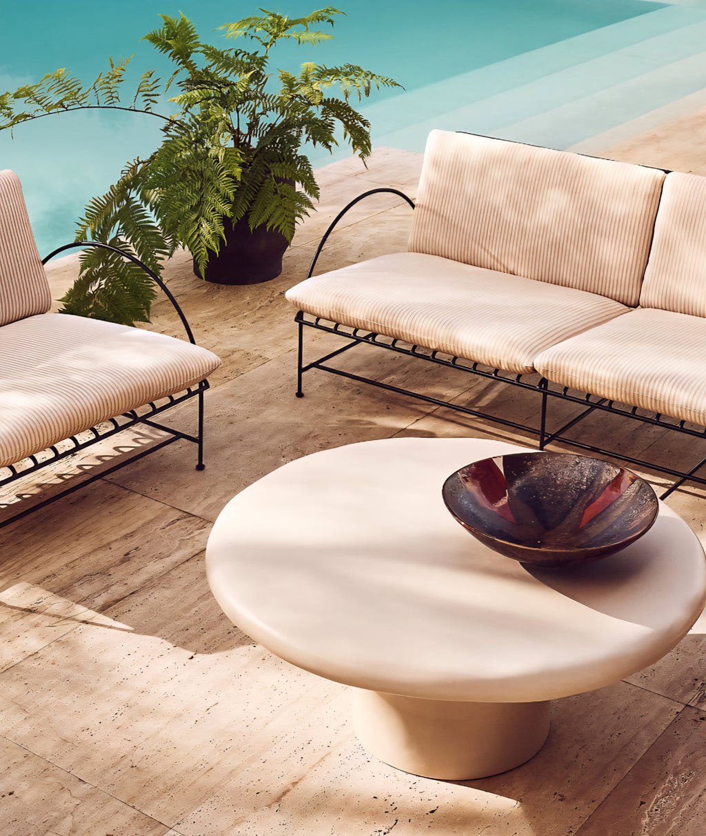 THE ONE × Pompeo — Cast Resin Coffee Table