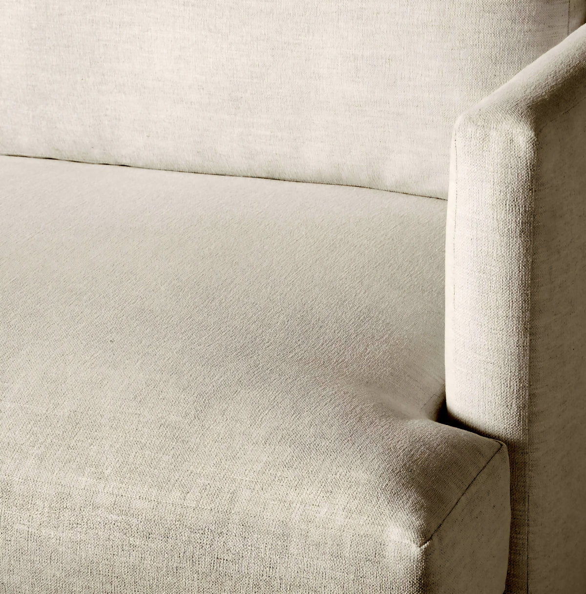 THE ONE × Seneca — Off-White Performance Fabric Sleeper Sofa