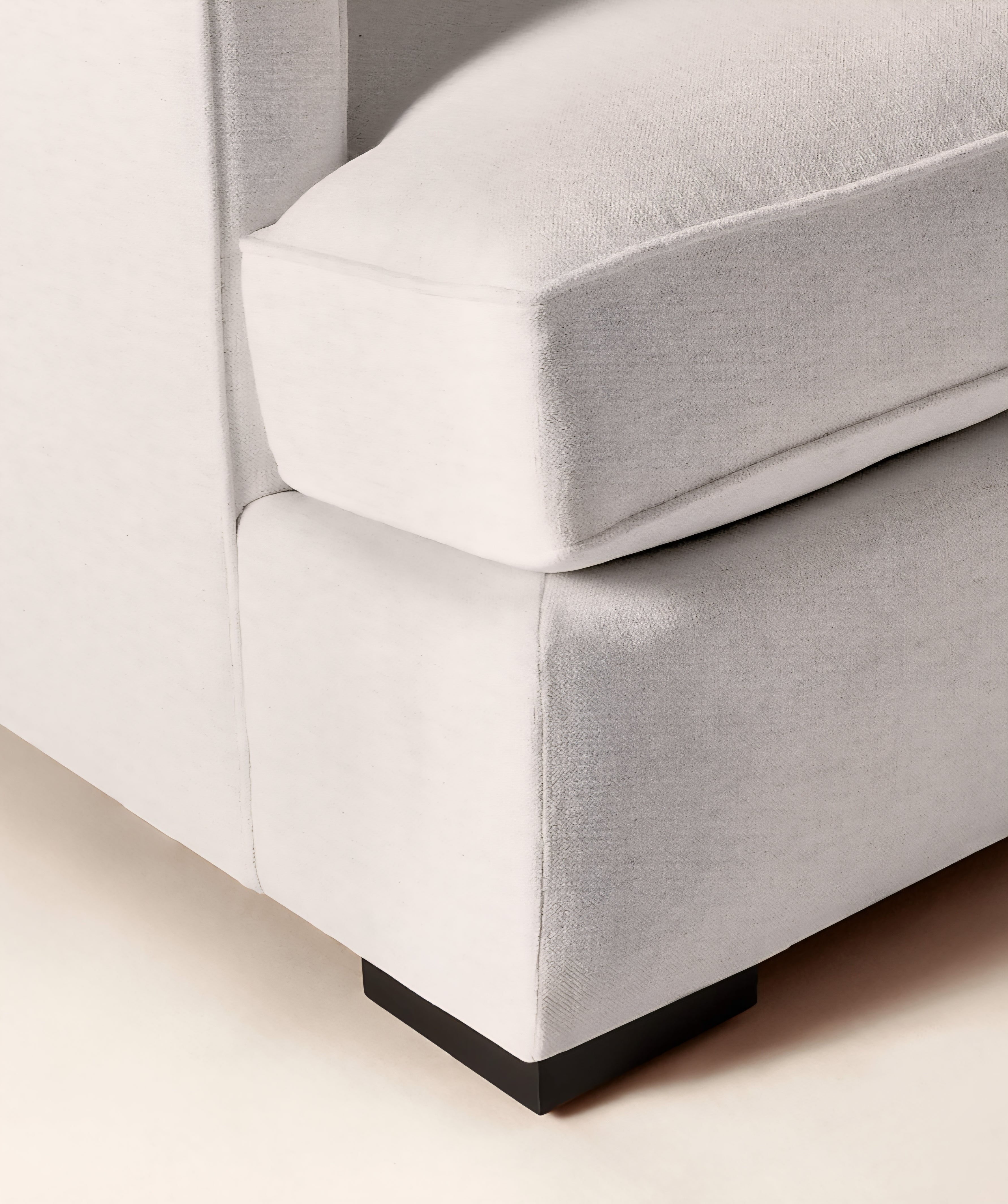THE ONE × Eastman — White Performance Fabric Sofa