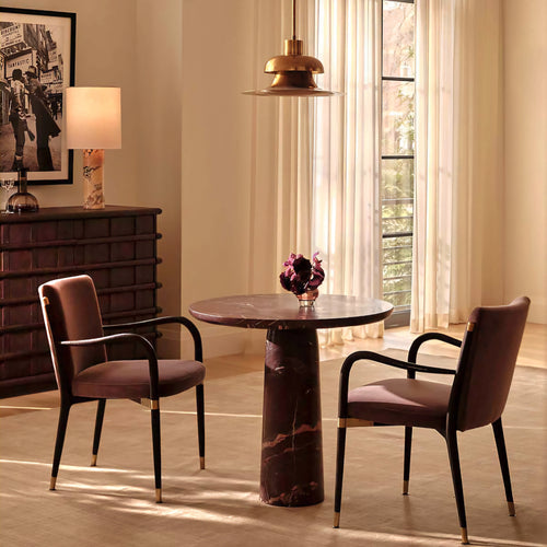 THE ONE × Alpena — Dark Acacia Wood Bar Cabinet