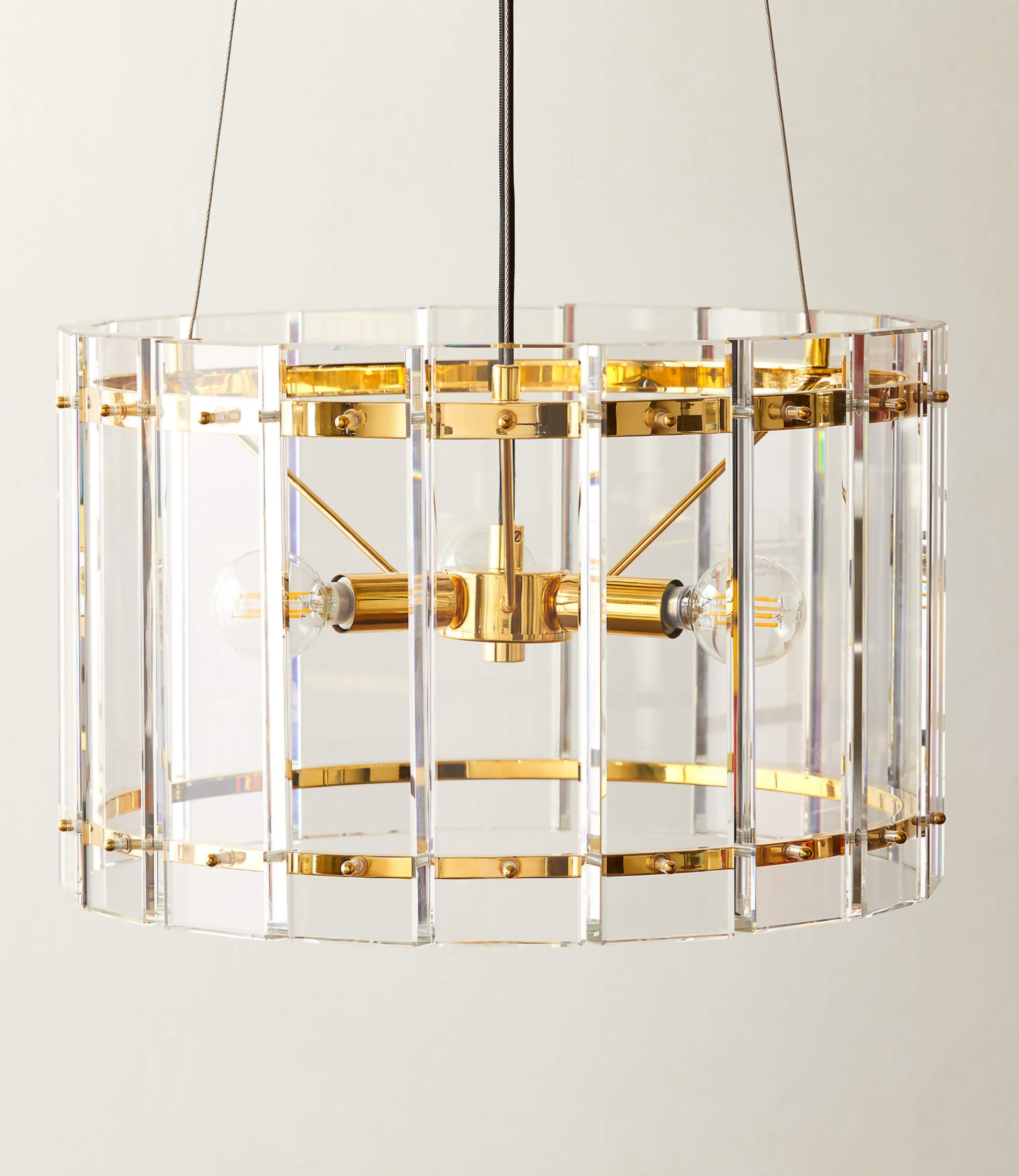 THE ONE × Gleam — Crystal Pendant Light