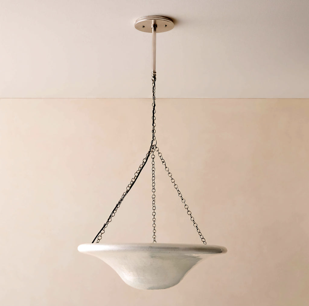 THE ONE × Abryn — Textured Glass Pendant Light