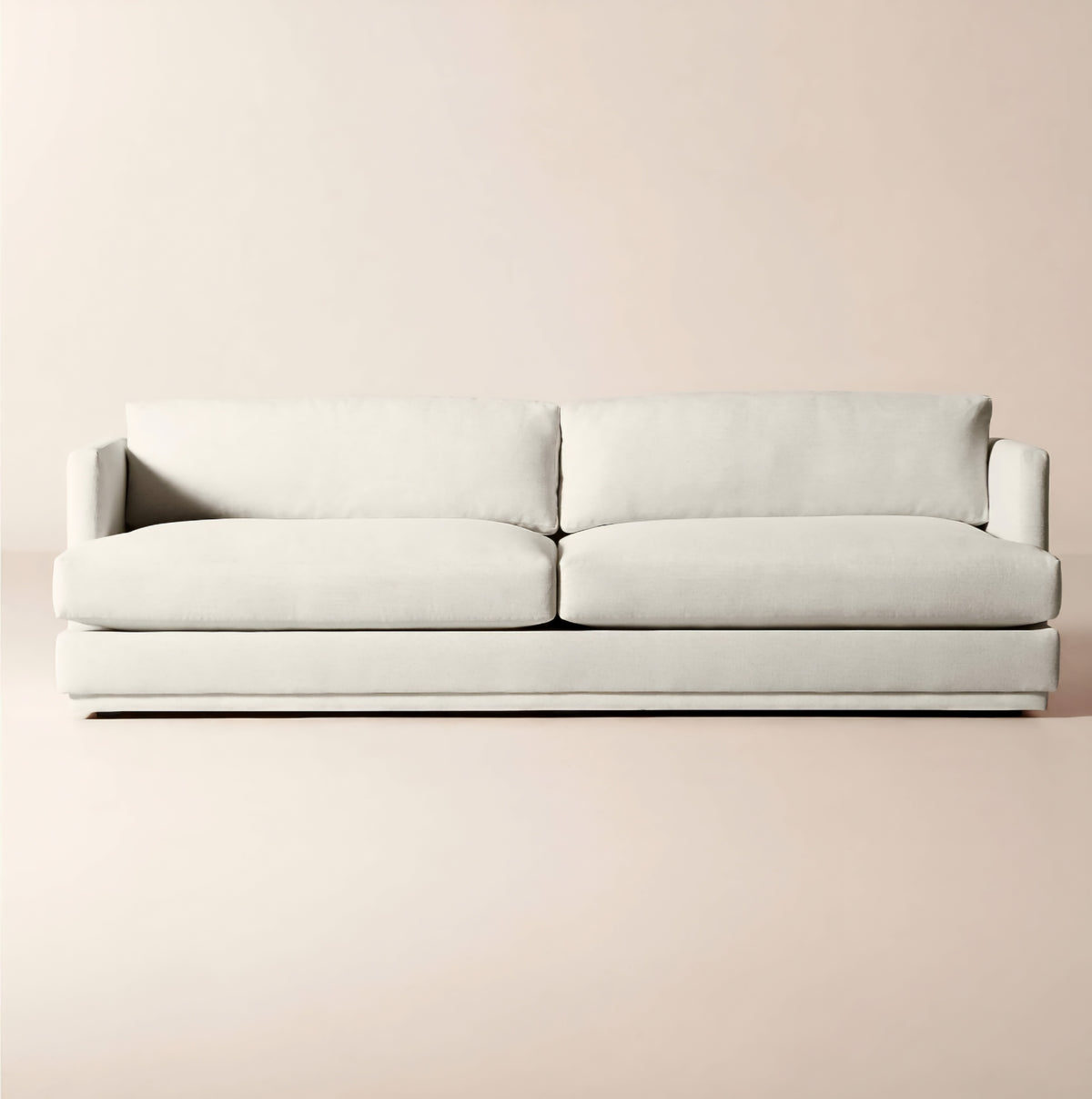 THE ONE × Seneca — Off-White Performance Fabric Sleeper Sofa