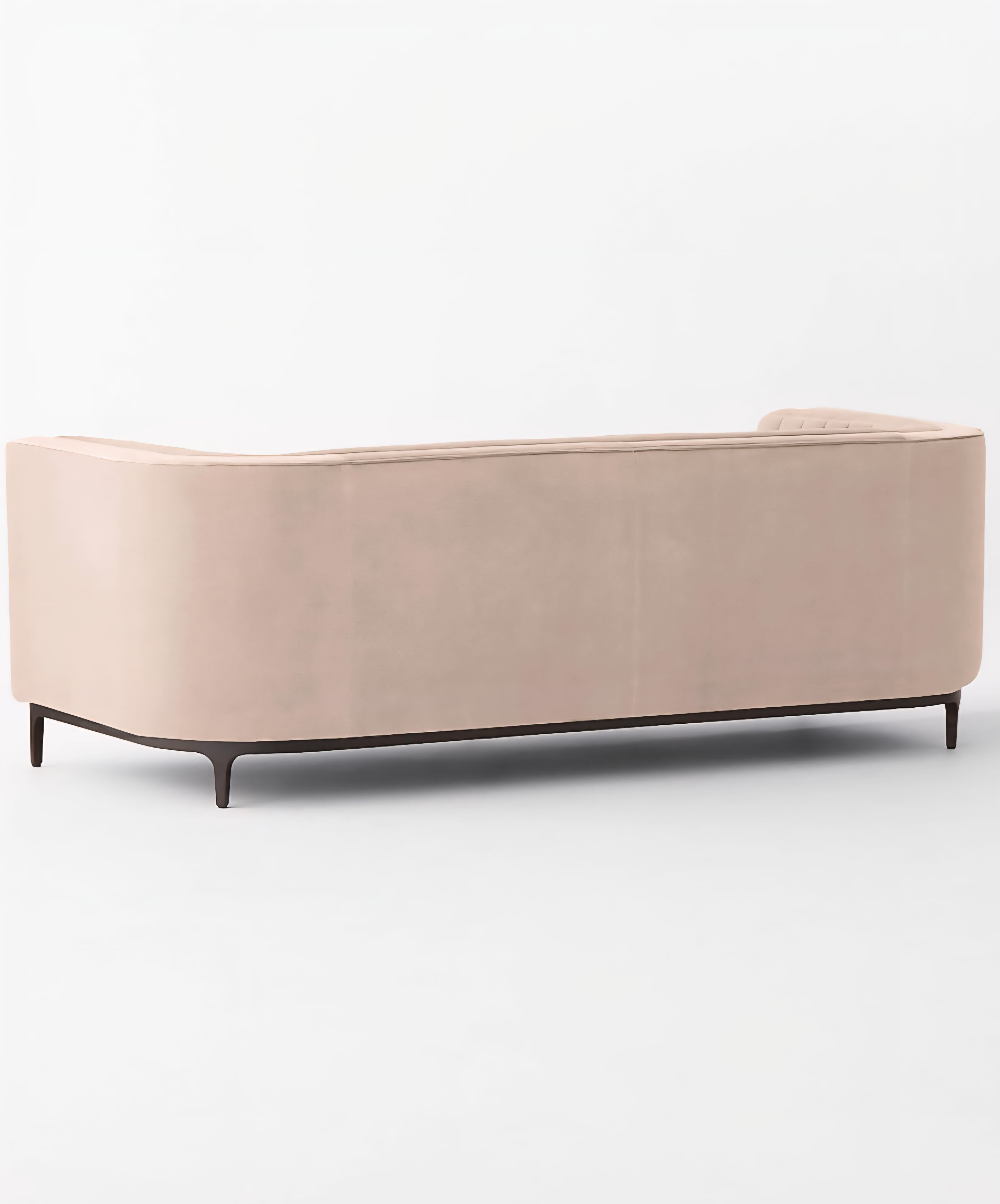 THE ONE × Ambroise — Light Taupe Velvet Sofa