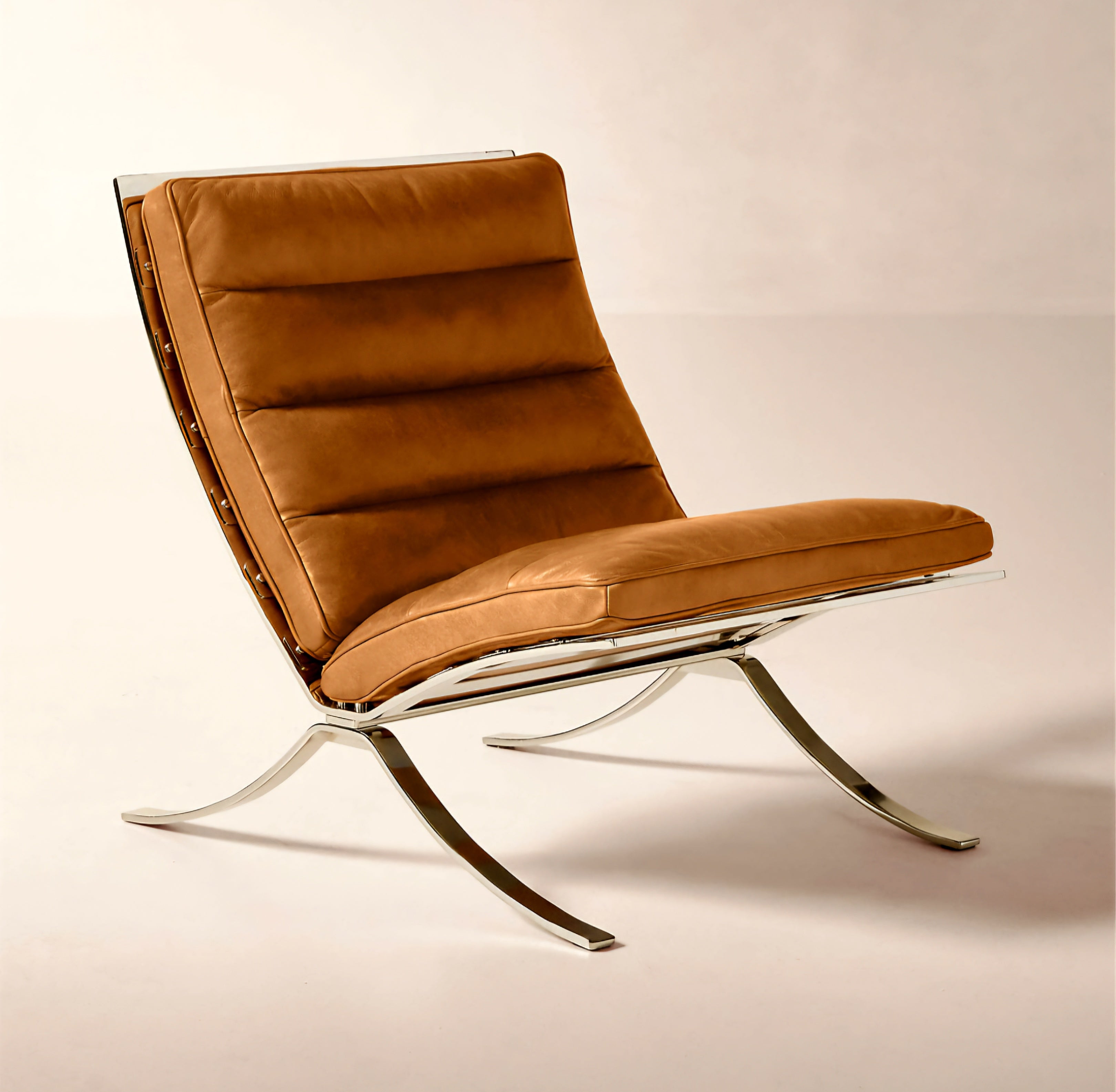 THE ONE × Nordhavn — Saddle Brown Leather Chair