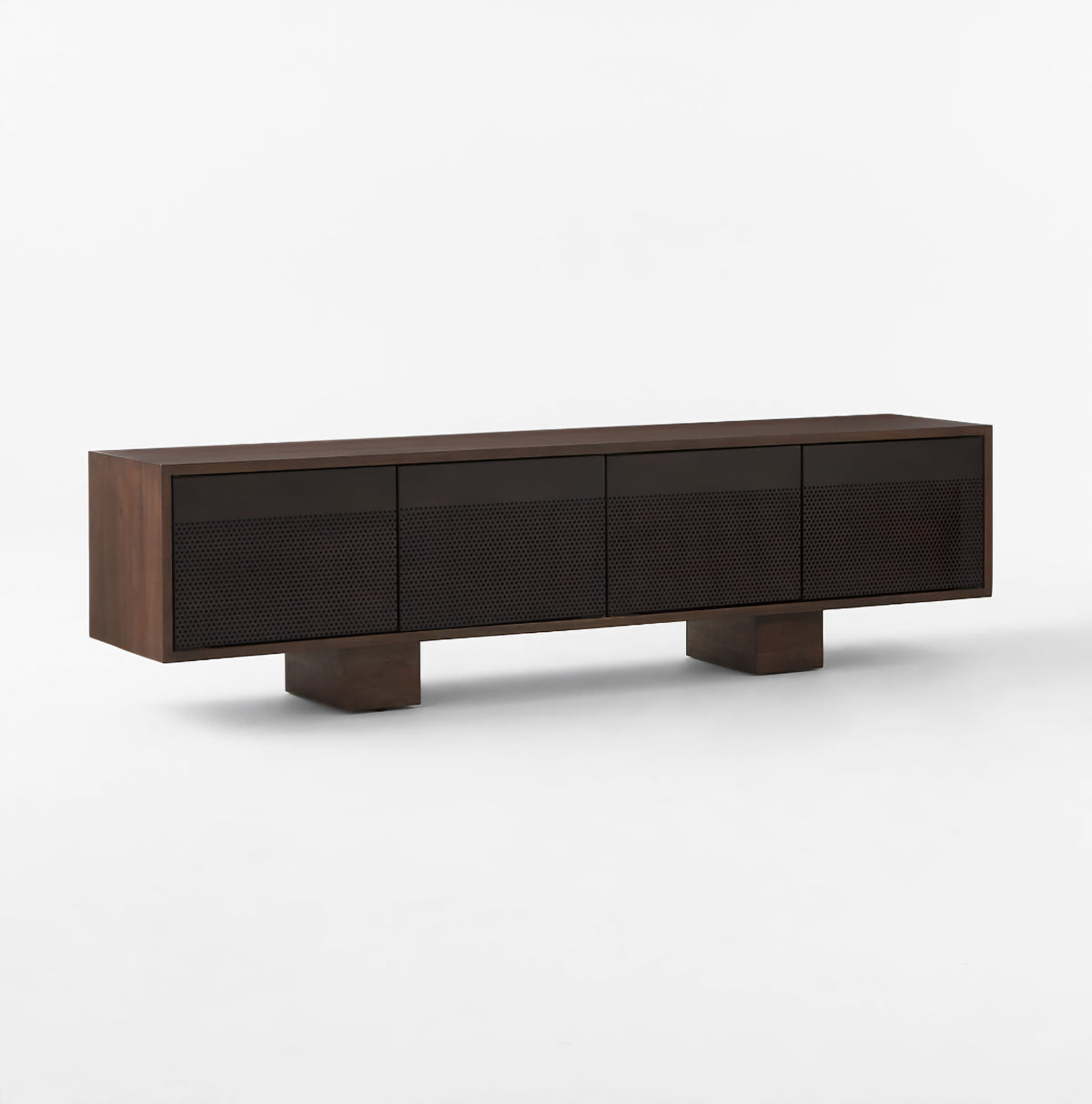 THE ONE × Martinez — Acacia and Bronze Metal Credenza