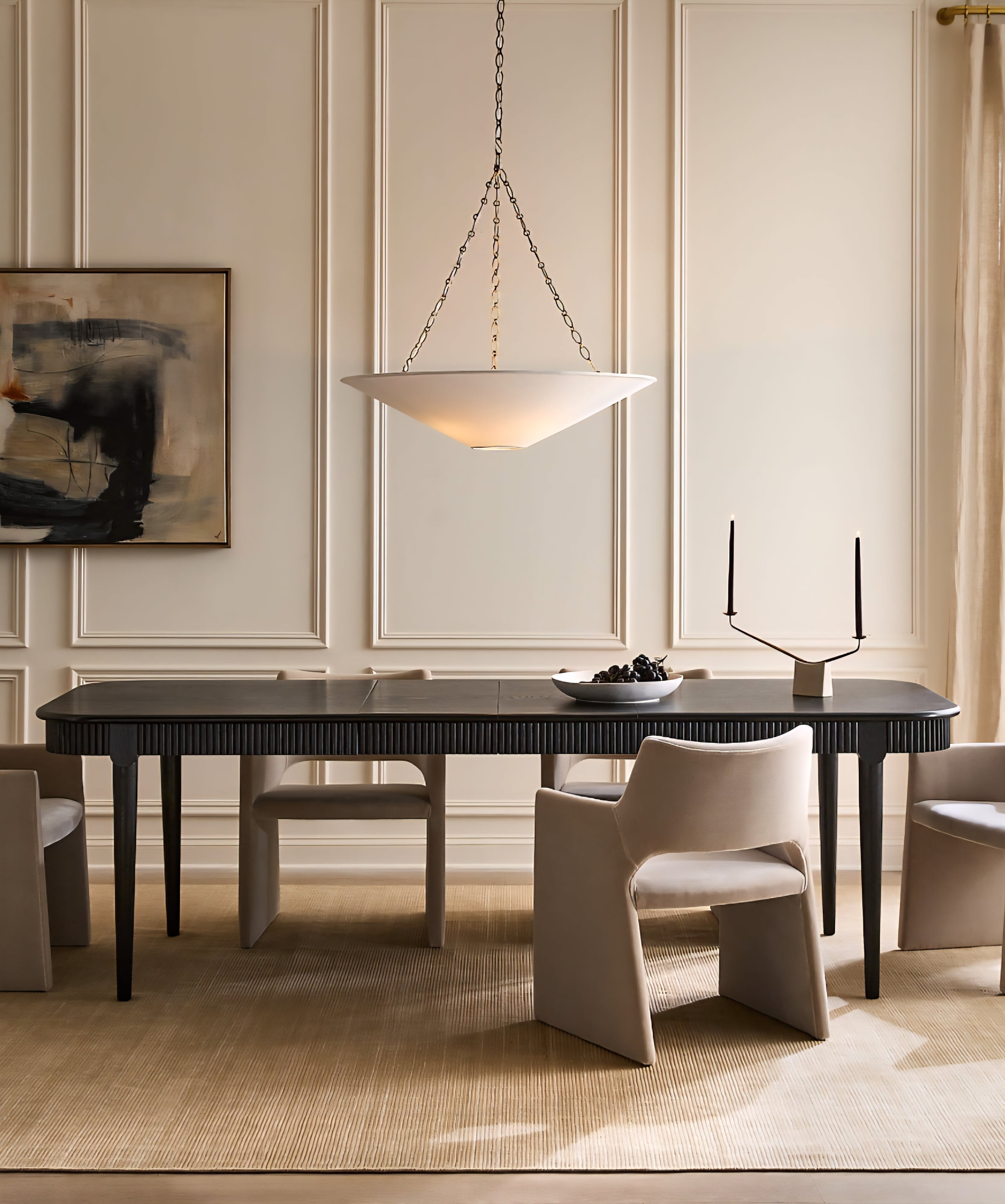 THE ONE × Providence — Cerused Oak Dining Table