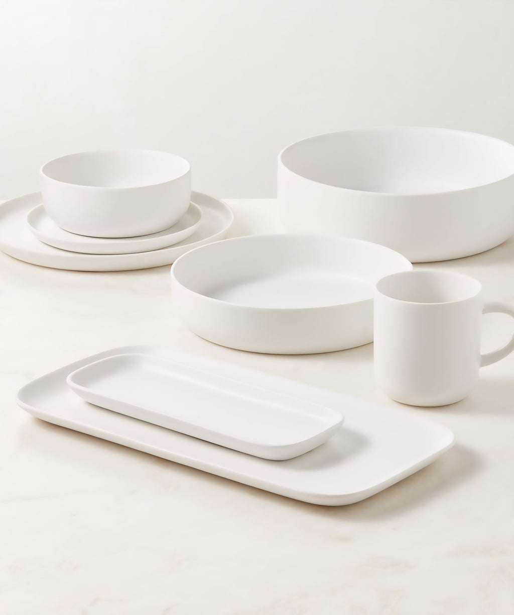 THE ONE × Mori — Rectangular Matte Serving Platter