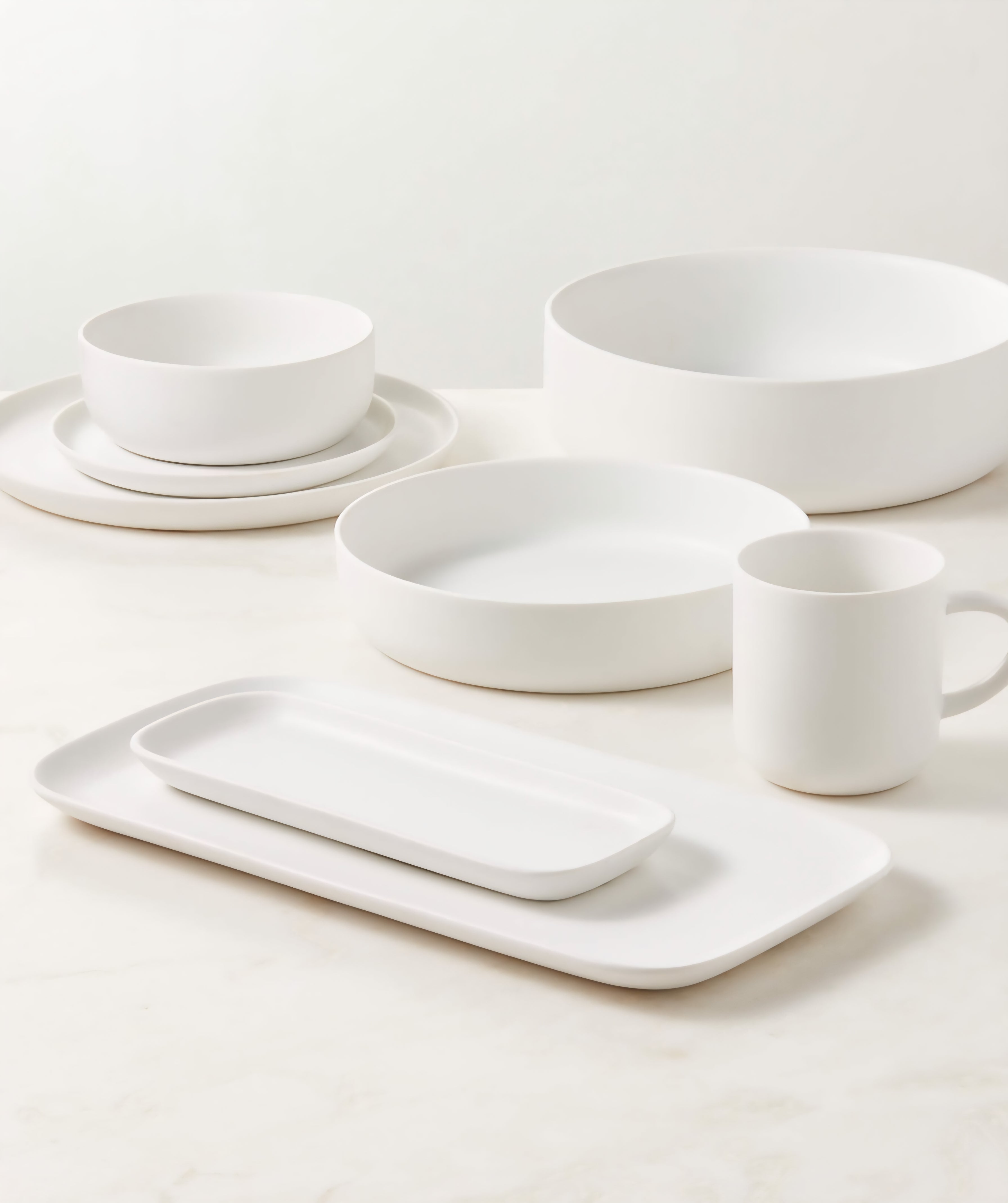 THE ONE × Mori — Rectangular Matte Serving Platter