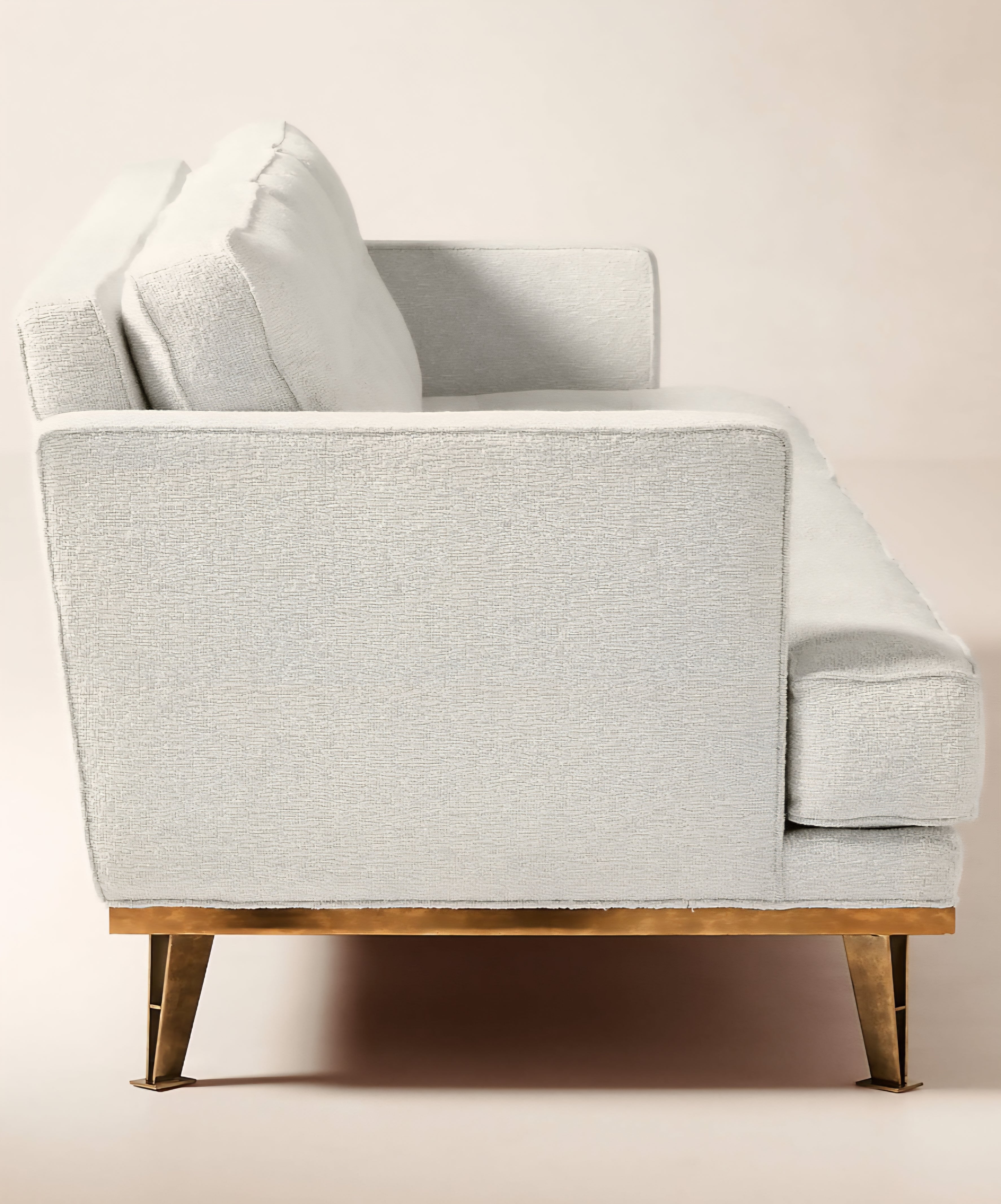 THE ONE × Itero — Off White Performance Fabric Sofa