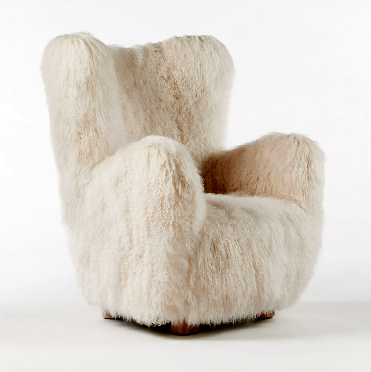 THE ONE × Mongolian Sheepskin Accent Chair