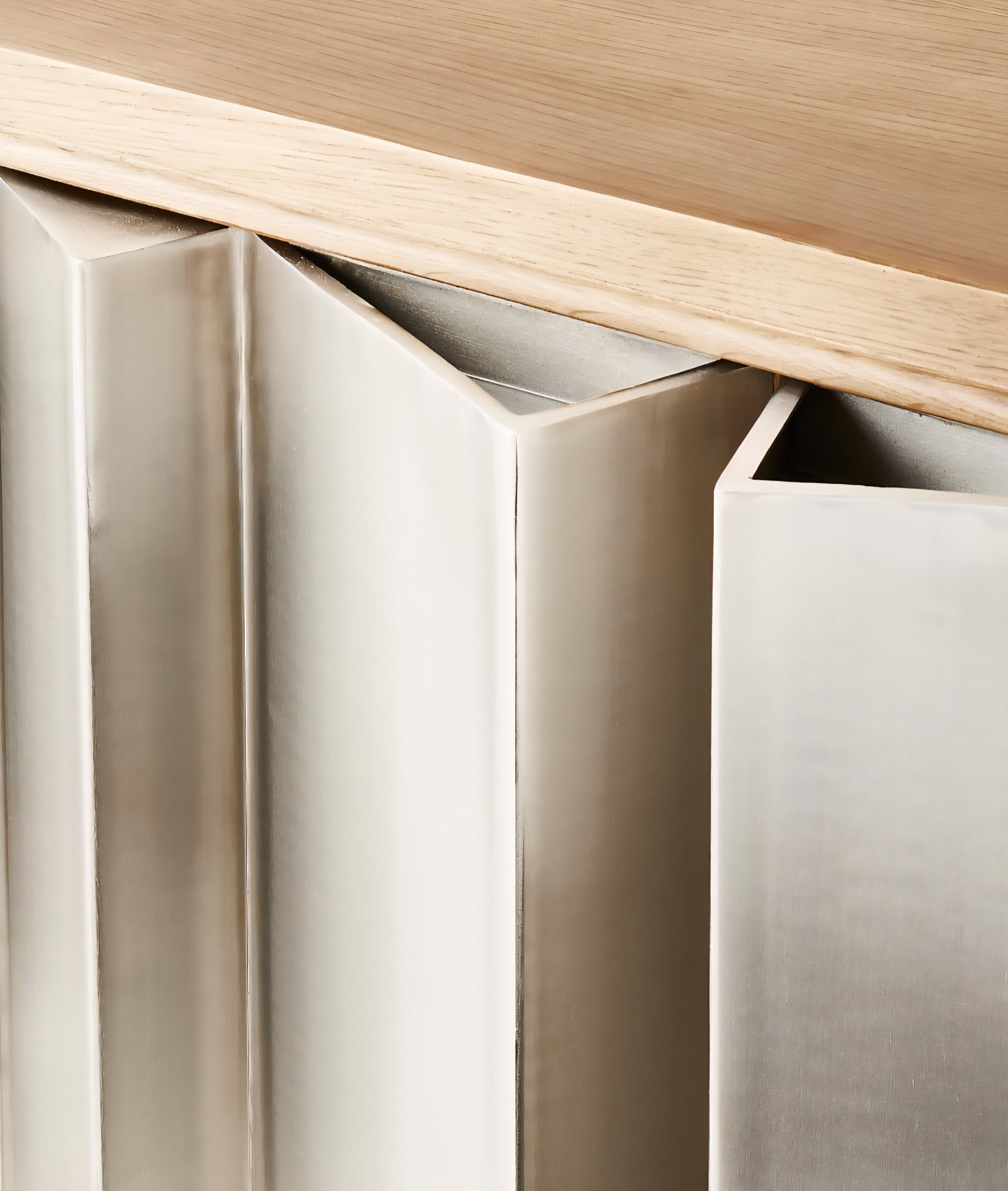 THE ONE × Kibo — Steel and Oak Media Console